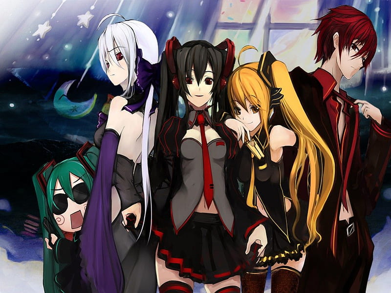 Evil Band, vocaloid, evil, anime, band, HD wallpaper | Peakpx