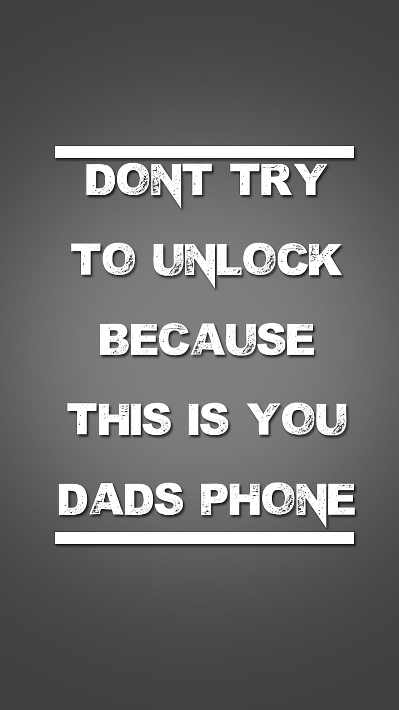 Разблокированный телефон папы. Daddy Phone. В моем телефоне папа