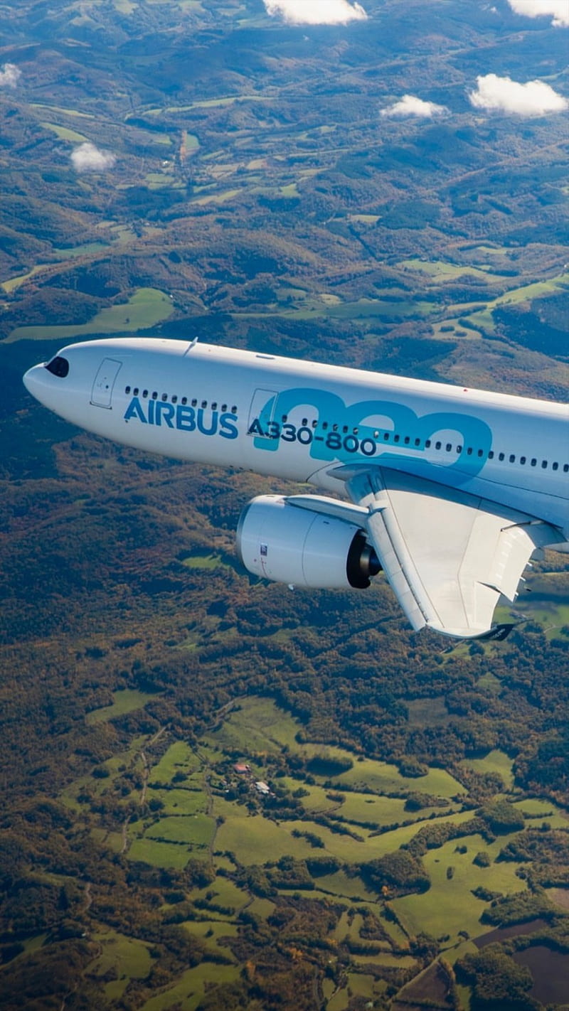 Airbus A330 800, air, aircraft, airplane, aviation, fly, guerra, plane, planes, HD phone wallpaper