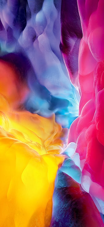 iPad Pro Wallpaper 4K Liquid art Colorful Abstract 1386