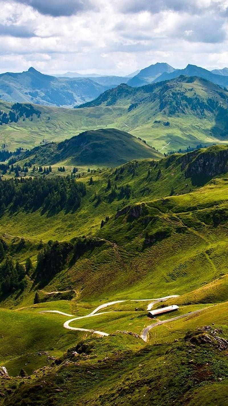 Landscape 6, 1080x1920, mountains, HD phone wallpaper