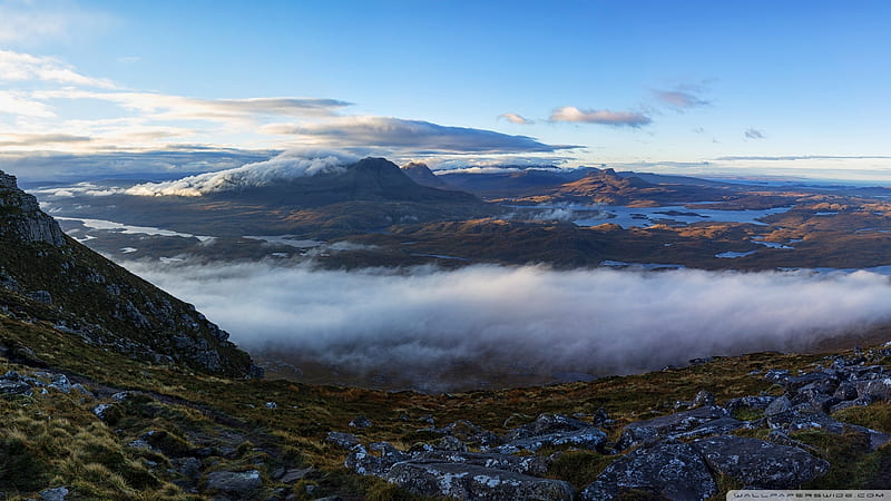 Beautiful Landscape, Torridon, Scotland, mountains, Scotland, nature, Torridon, United Kingdom, HD wallpaper