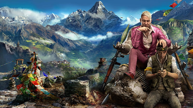 farcry, cry, game, games, love, mountain, mountains, scenery, ubisoft, video, HD wallpaper