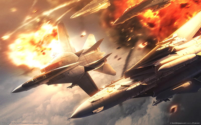 Ace Combat and Background, Ace Combat Zero, HD wallpaper