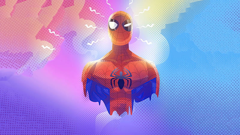 Spiderman Miles Morales Sense, spiderman, superheroes, artwork, artist, HD wallpaper