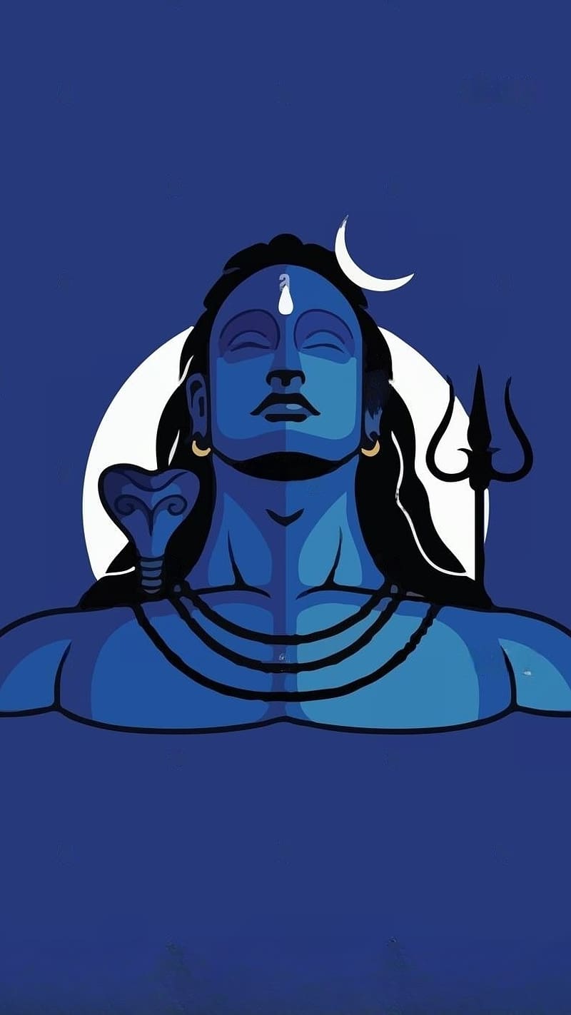 Shiv Bholenath, Adiyogi, lord, god, mahadev, animation, HD phone wallpaper  | Peakpx
