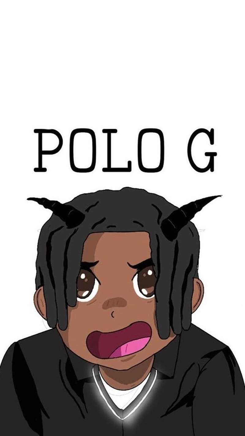 Polo G, Animated, rapper, music, HD phone wallpaper