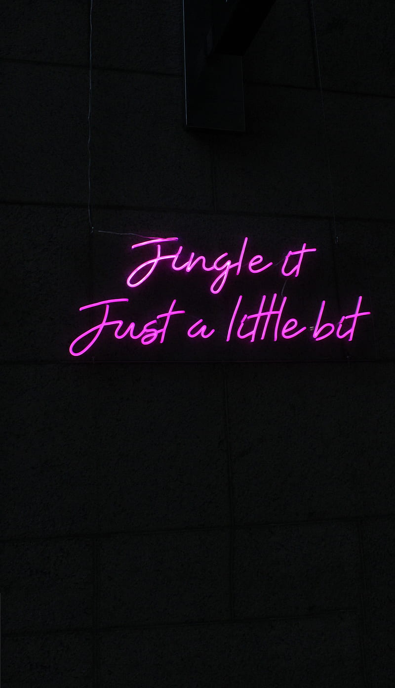 text, neon, glow, words, purple, HD phone wallpaper