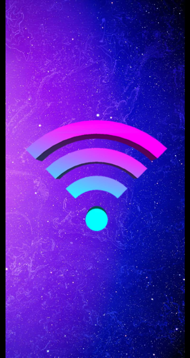 Wifi, purple, symbol, HD phone wallpaper