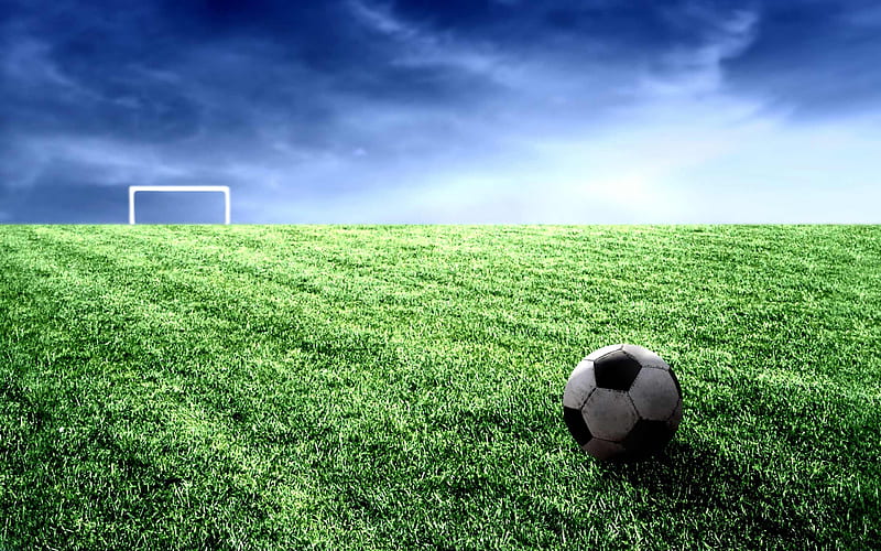 background for soccer poster, Soccer Pitch, HD wallpaper