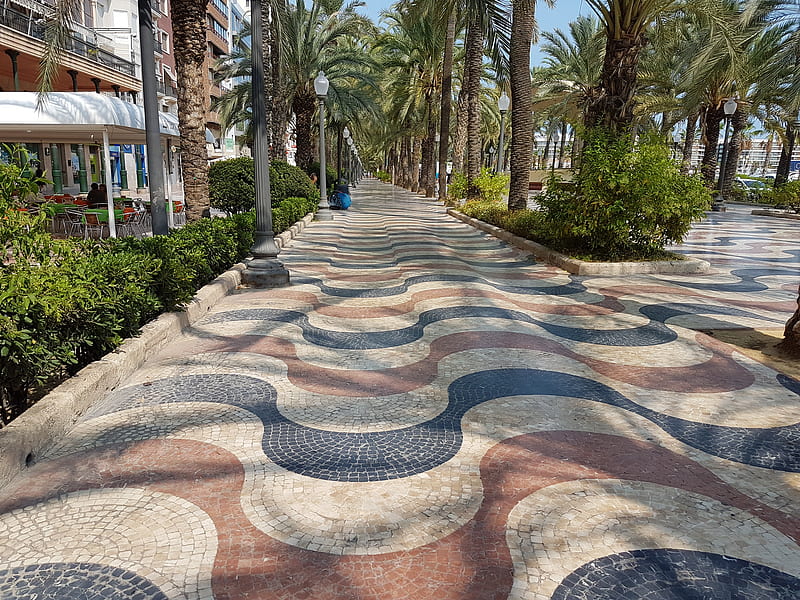 Alicante, a walk in alicante, spain, HD wallpaper