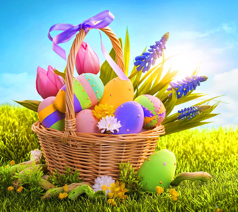 Easter Time, celebration, colorful, colors, cookies, decor, yellow, HD wallpaper