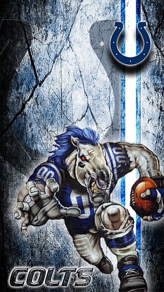 Indianapolis Colts, football, horse, nfl, HD phone wallpaper