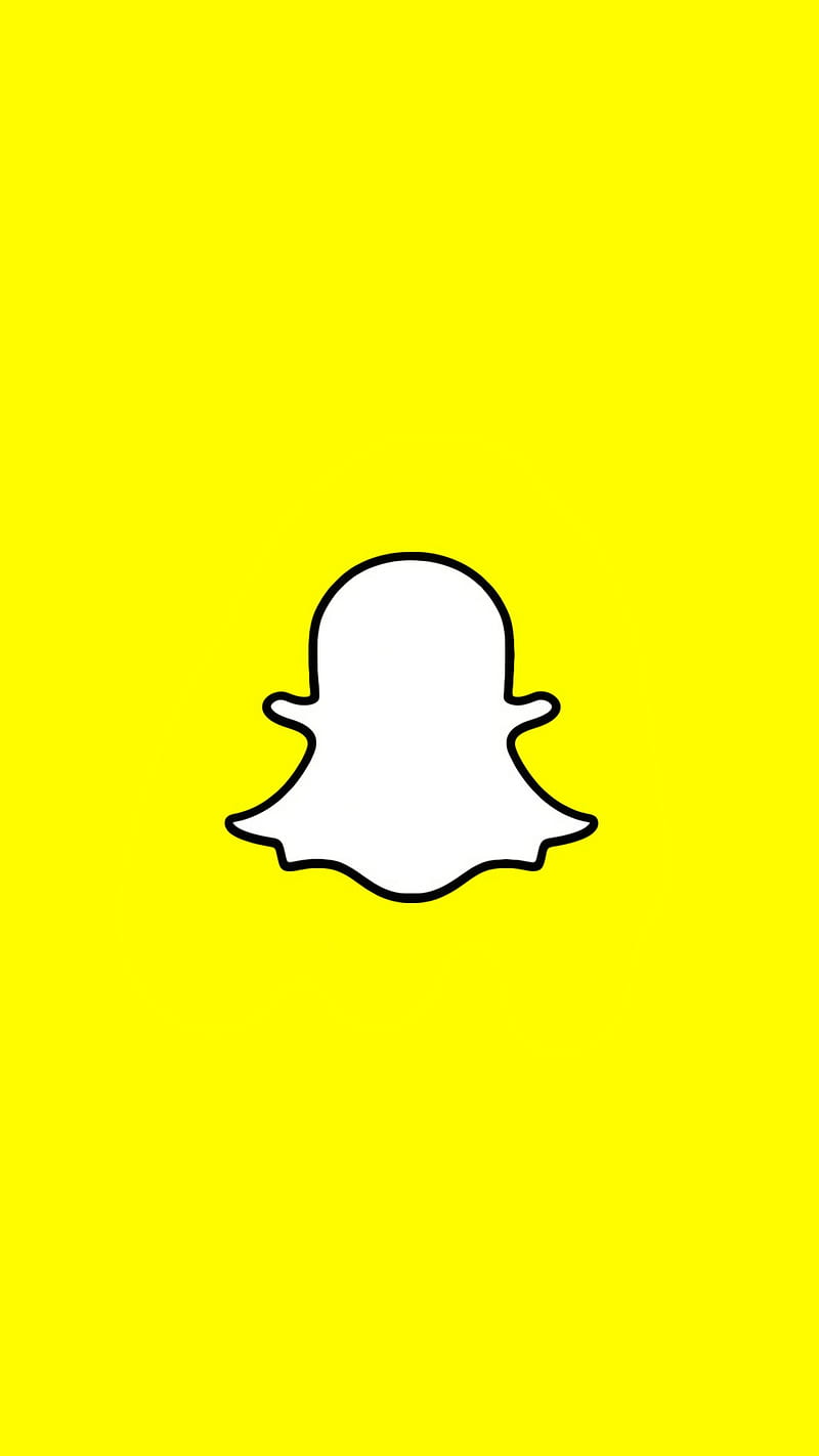Snapchat, app, ghost, HD phone wallpaper