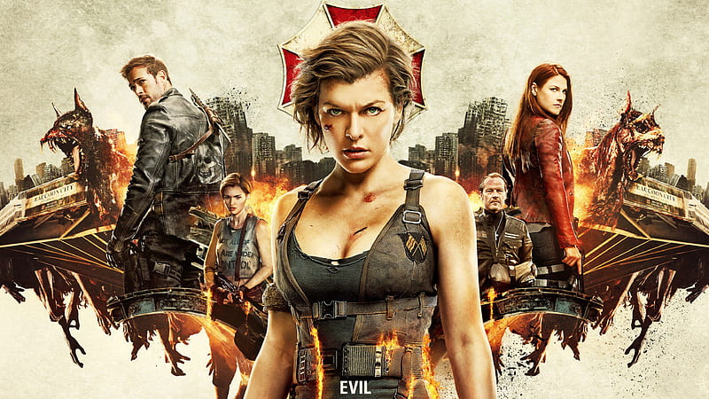 Resident Evil The Final Chapter 2016 Movie, resident-evil-6, 2016-movies, resident-evil-the-final-chapter, movies, HD wallpaper