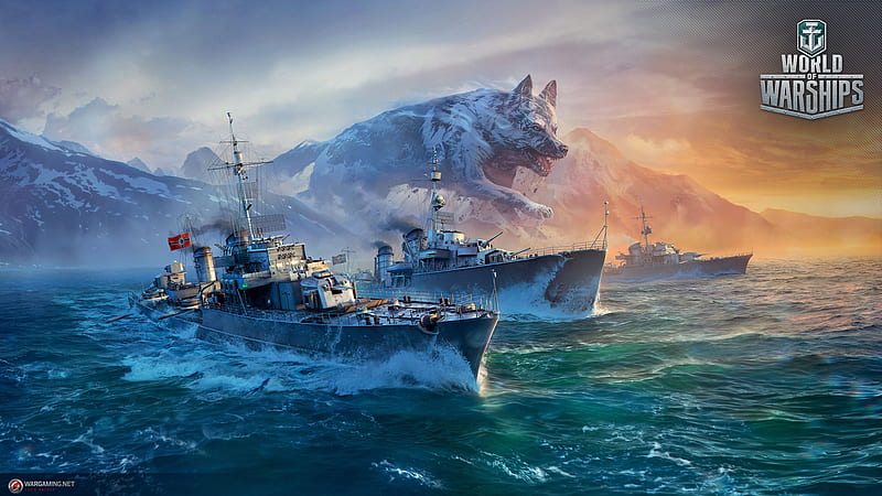 World of warship, video game, pc, HD wallpaper