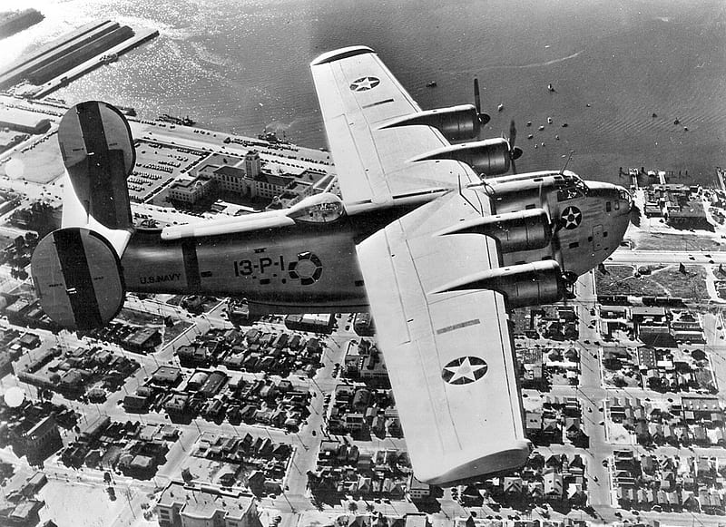 Consolidated Coronado, world war two, transport aircraft, us air force, united states air force, coronado, HD wallpaper