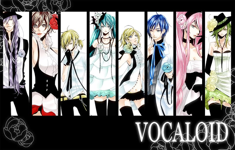 Anime, Vocaloid, Hatsune Miku, Luka Megurine, Rin Kagamine, Gumi (Vocaloid), Kaito (Vocaloid), Len Kagamine, Meiko (Vocaloid), Kamui Gakupo, HD wallpaper