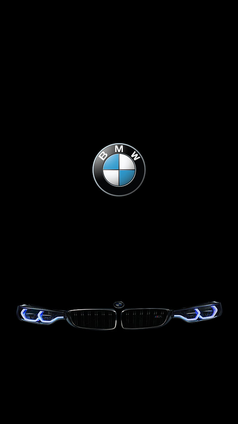 BMW Eyes , car, logo, HD phone wallpaper