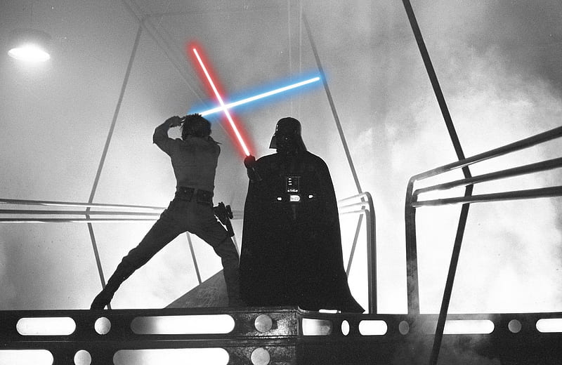 Luke vs Vader luke vader darth skywalker star wars lightsaber jedi  sith HD wallpaper  Peakpx