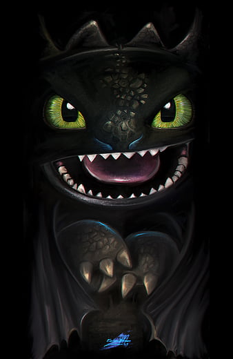Black Toothless 