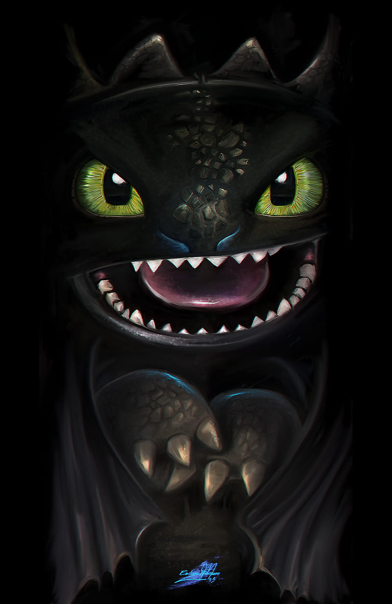 Toothless - How to Train Your Dragon - Image #1675793 - Zerochan Anime  Image Board