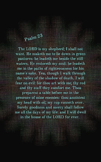 Calm Lake Psalm 23:1-3 – Encouraging Bible Verses