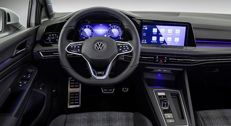 2021 Volkswagen Golf GTE - Interior, Cockpit, car, HD wallpaper | Peakpx