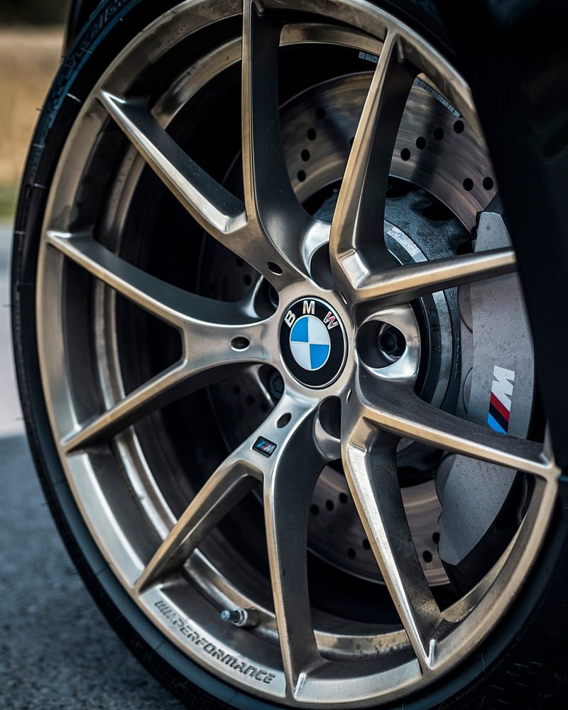 BMW M Wheel, bmw, close up, cs, logo, m performance, m wheels, m2, wheels, HD phone wallpaper