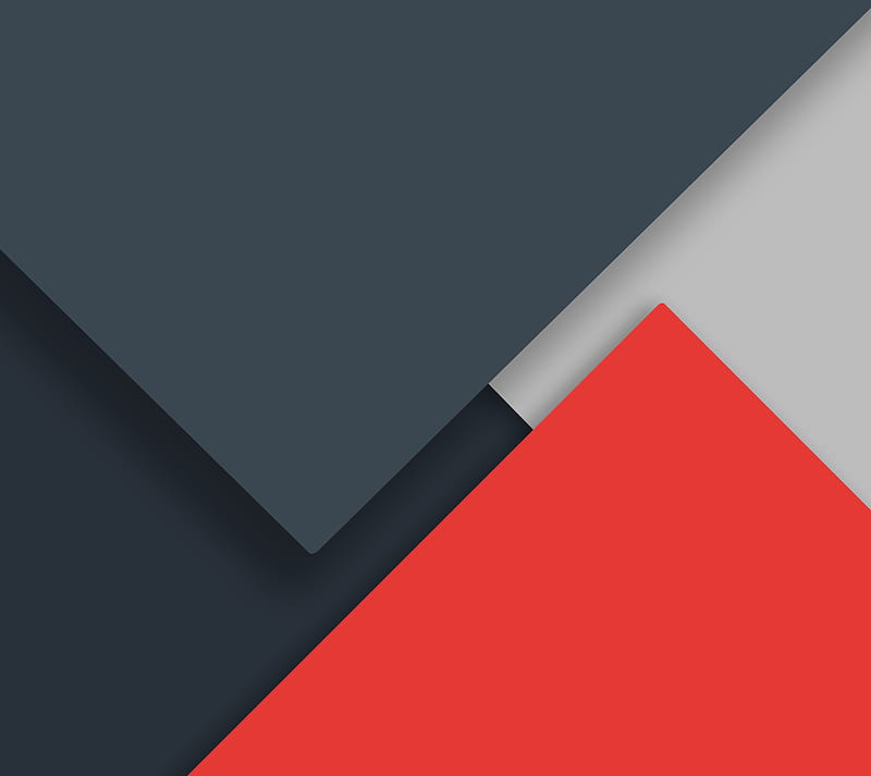 Material Squares, abstract, dark, flat, red, HD wallpaper