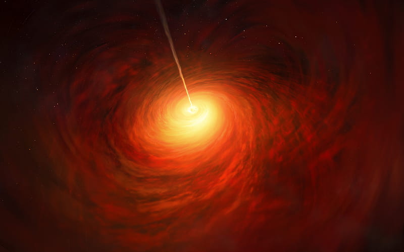 Sci Fi, Black Hole, Messier 87, HD wallpaper