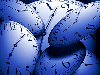 Blue Alarm Clock Depicted In 3d Rendering Against A Blue Backdrop  Background, Alarm Clock, Old Watch, Clock 3d Background Image And Wallpaper  for Free Download