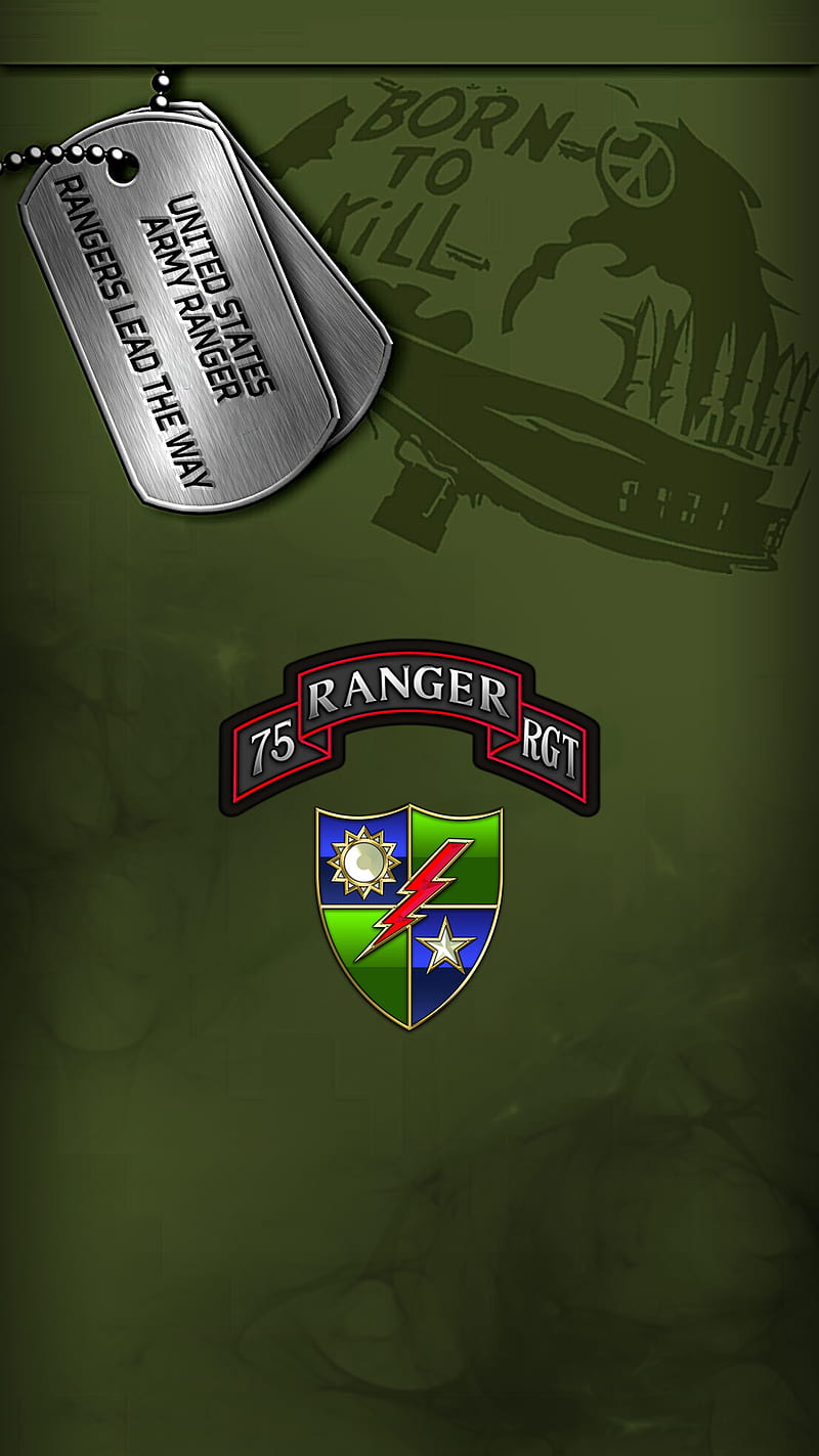 Ranger Born To Kill, 929, airborne, army, infaantry, military, soldier, states, united, veteran, HD phone wallpaper