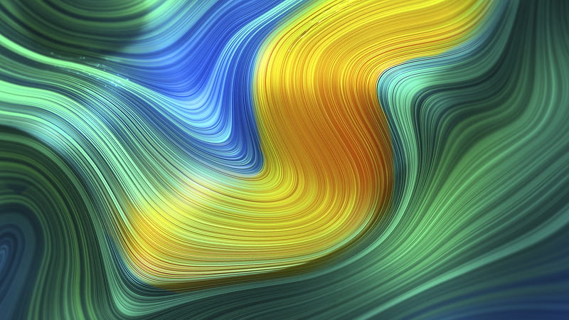 abstract illusion, gradient, color blending, Abstract, HD wallpaper
