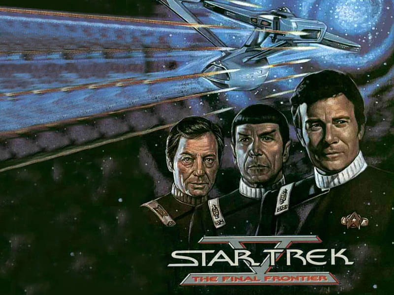 Star Trek 5 The Final Frontier, kirk, movie, star, trek, HD wallpaper