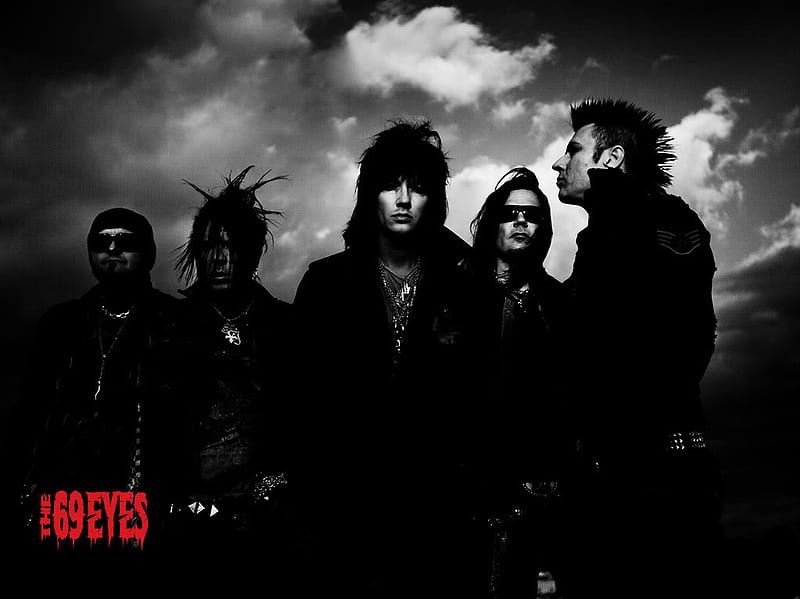 The 69 Eyes, metal, gothic, band, helsinki vampires, HD wallpaper