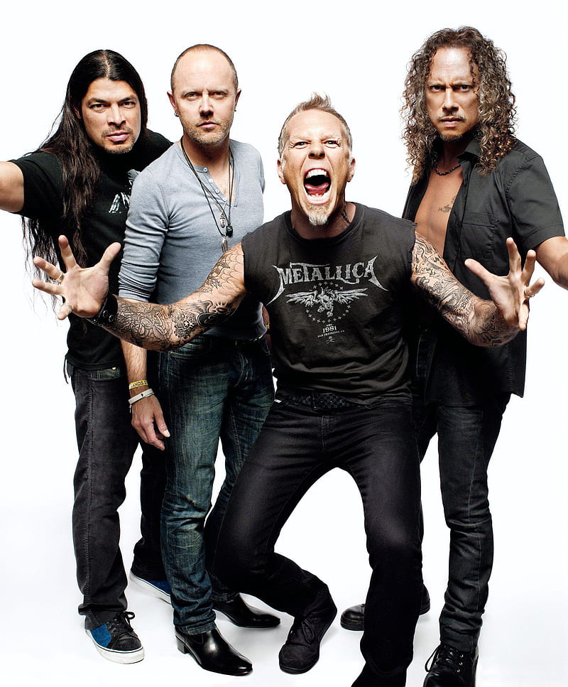 Metallica , band, metal, music, rock, trash, HD phone wallpaper