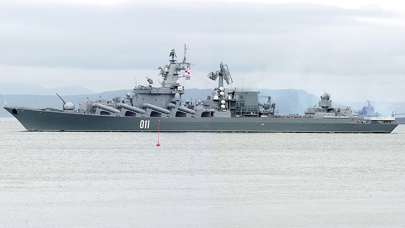Military, Cruiser, Russian Navy, Russian Cruiser Varyag, Warships, HD wallpaper