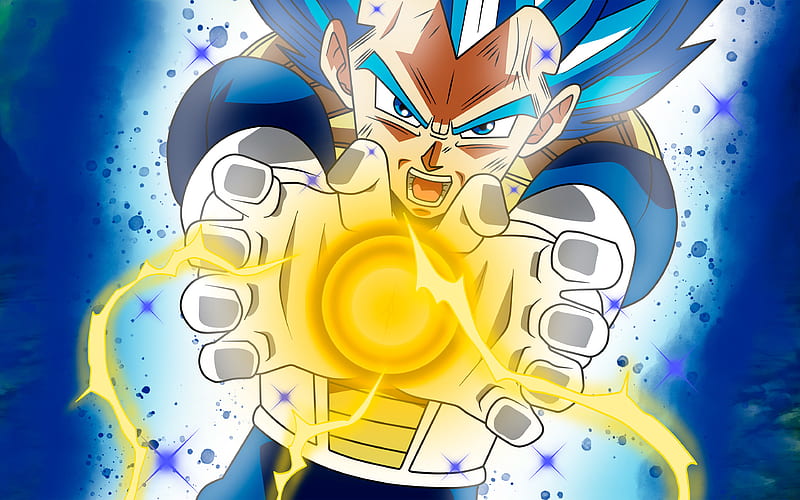 Vegeta Dragon Ball Z, magic ball, manga, DBZ, Dragon Ball, HD wallpaper