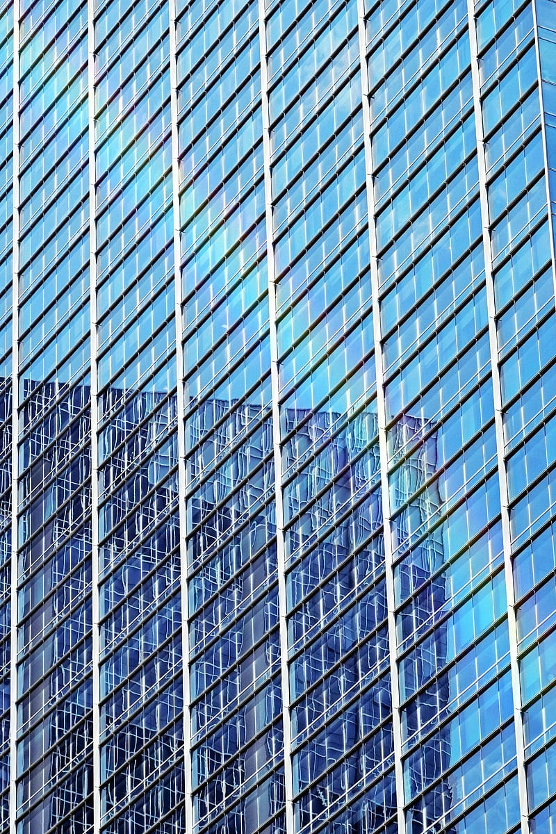 buildings, architecture, facade, glass, windows, HD phone wallpaper