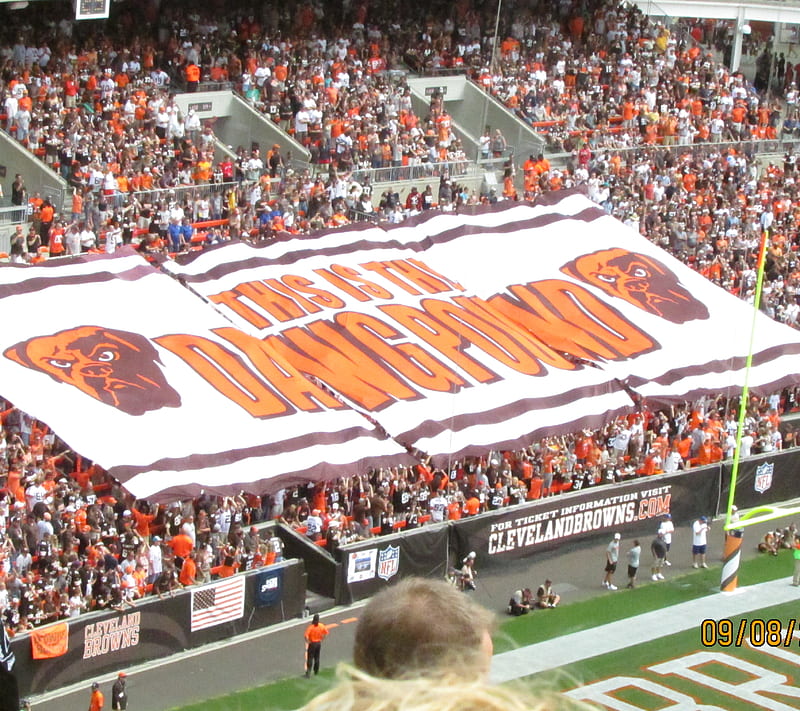 Cleveland Dawg Pound, browns, football, HD wallpaper