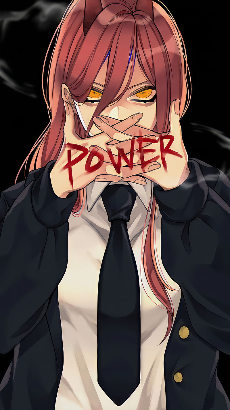 Download Cool Anime Girl PFP Power Wallpaper