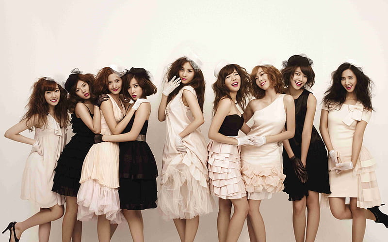 Girls Generation-beautiful idols combination of s 32, HD wallpaper
