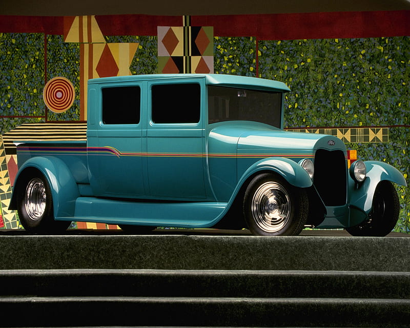 Truck, custom, classic, ride, HD wallpaper