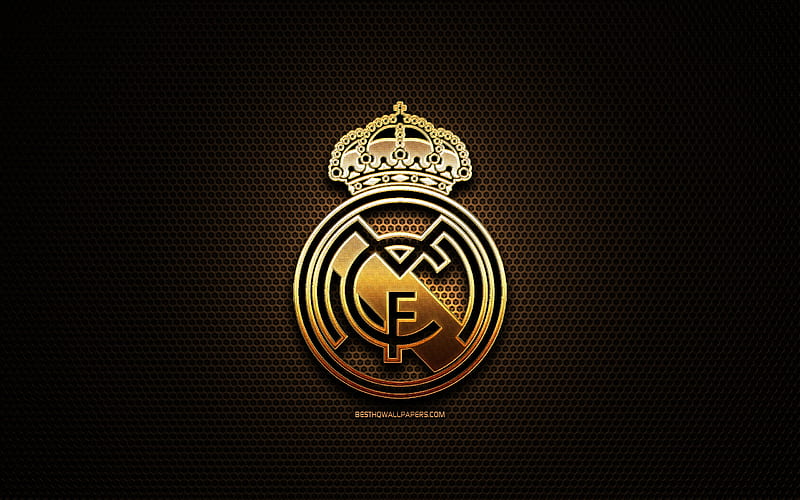 Real Madrid CF, club, emblem, football, logo, real madrid, soccer ...