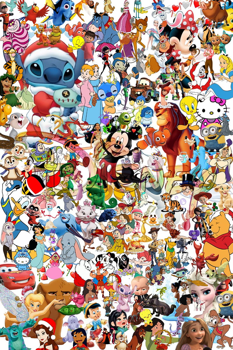 Disney Mix, art, characters, HD phone wallpaper | Peakpx