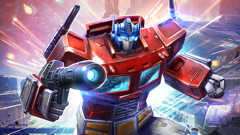 Optimus Prime In Transformers Art, optimus-prime, superheroes, art, HD wallpaper