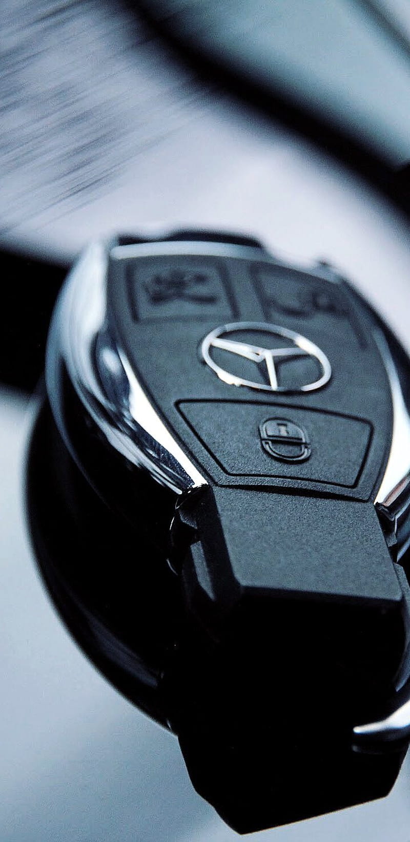 Mercedes Benz Key, amg, black, car, HD phone wallpaper