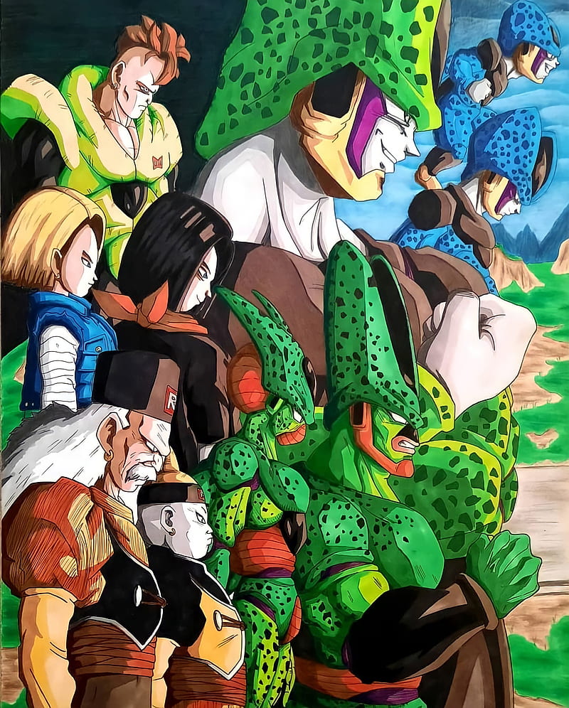 Todos os androides de Dragon Ball e Dragon Ball Z - Versus