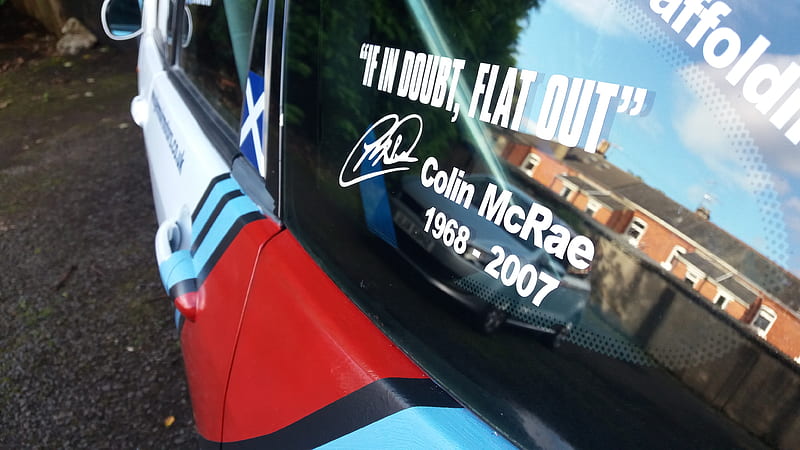 If in doubt Flat Out, colin, flat, focus, ford, mcrae, out, HD wallpaper